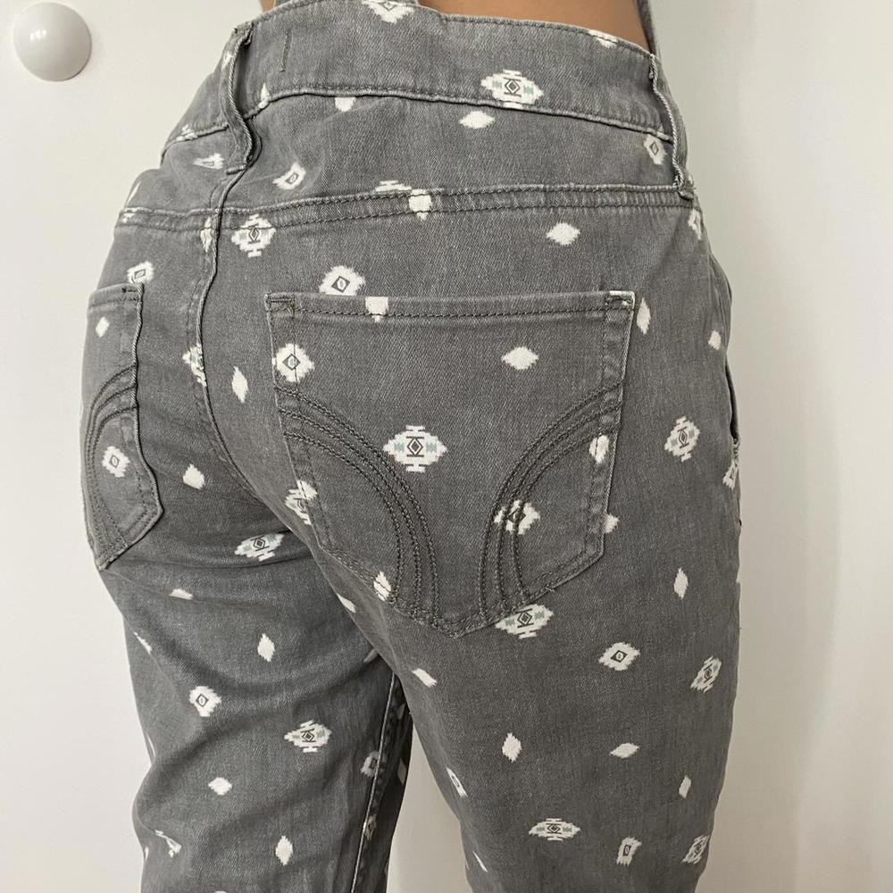 Hollister Patterned Overalls The Straps - image 2